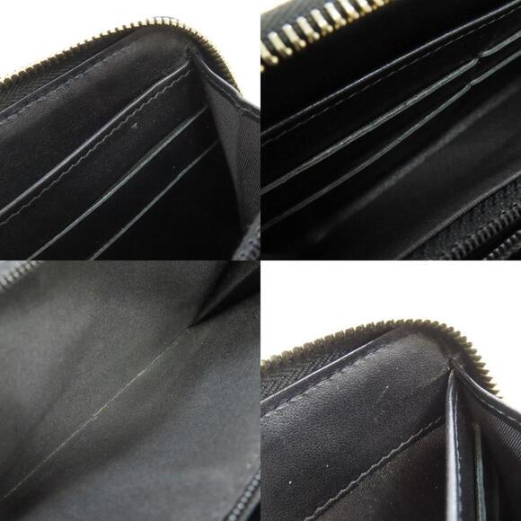 CHANEL Black Lambskin Leather Wallet - Picture 8 of 11